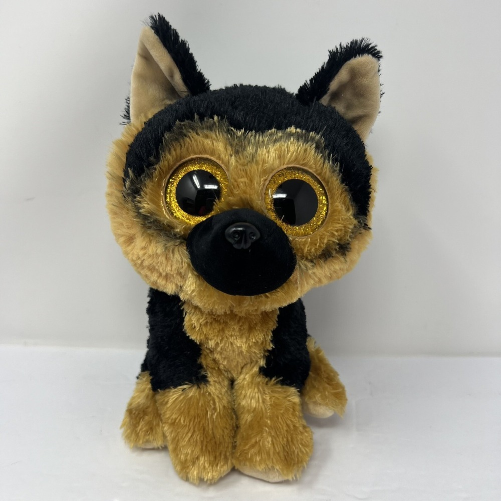 Ty Beanie Boos Spirit German Shepherd Dog Plush 8 Inch Silk 2022 Stuffed Animal